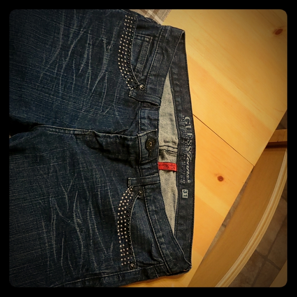 Guess dark wash jeans
